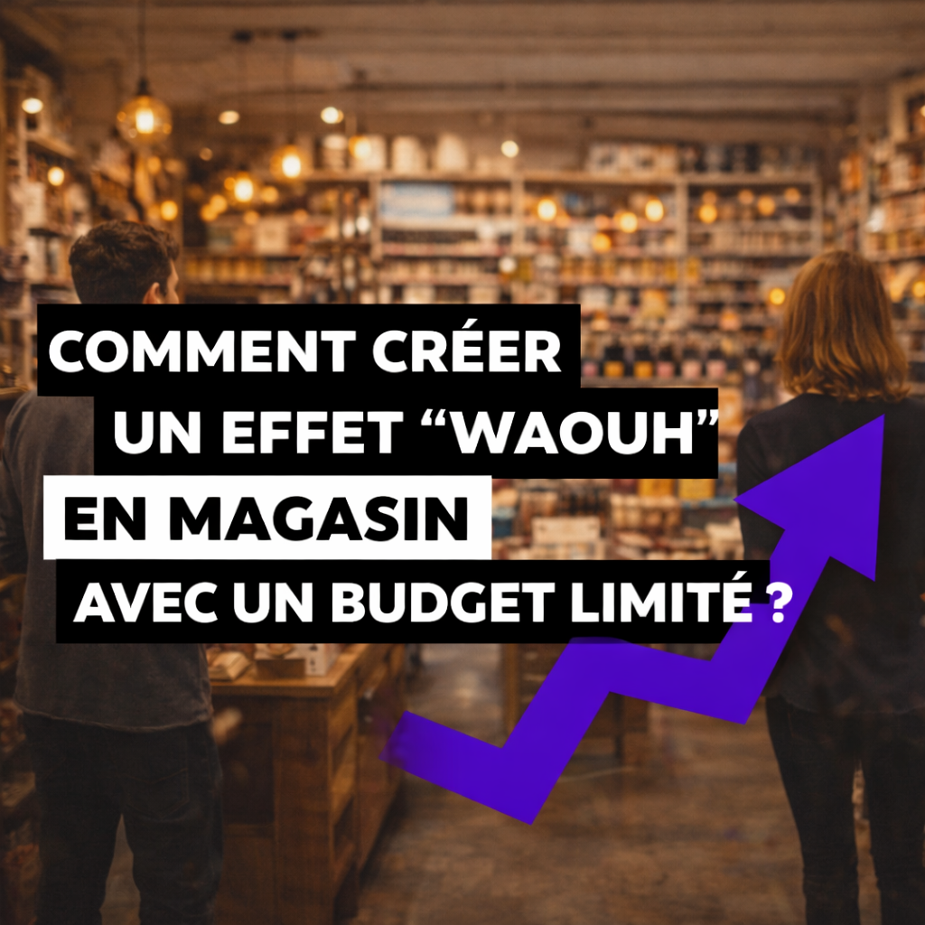 Comment créer le “waouh” en magasin avec un budget limité ?
