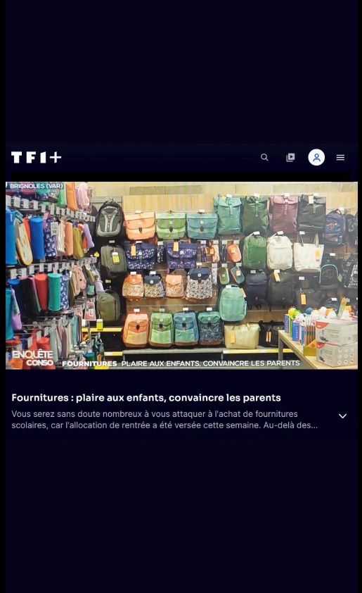 Linéaire Biopic au JT de TF1